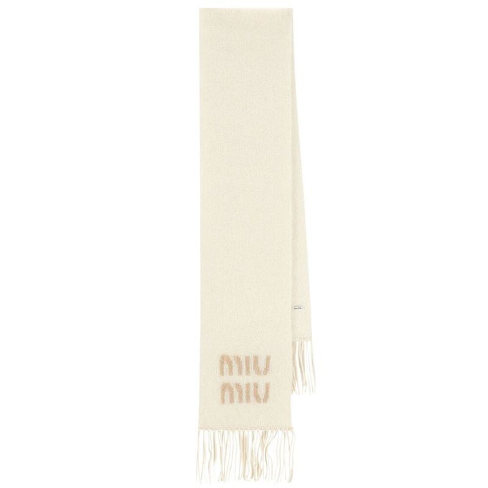 Miu Miu Women Sciarpa In Lana E Mohair
